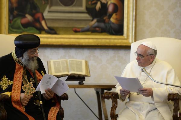 Full text transcript of Pope Tawadros' speech at the Vatican
