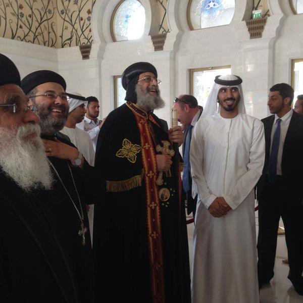 Coptic Orthodox pope visits UAE for first time