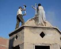 St George's Church in Al Marinab, Edfu, attacked and burned by Muslim fanatics